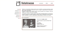 Desktop Screenshot of fototracce.it